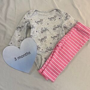 Pekkle - 2 piece 3 month baby set